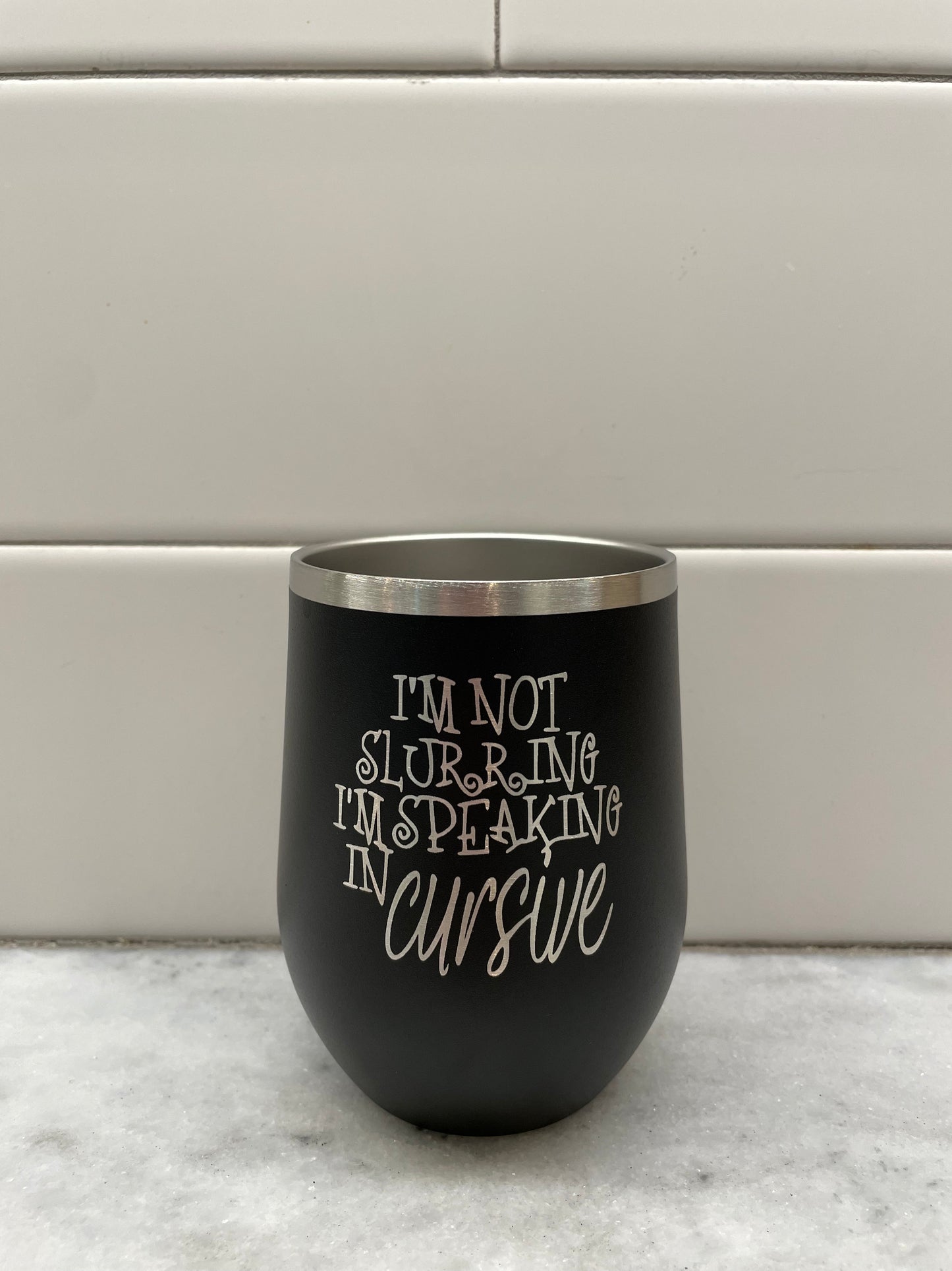 Speaking Cursive 12oz