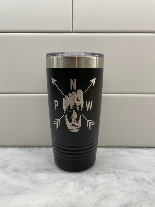 PNW Bigfoot 20oz Tumbler