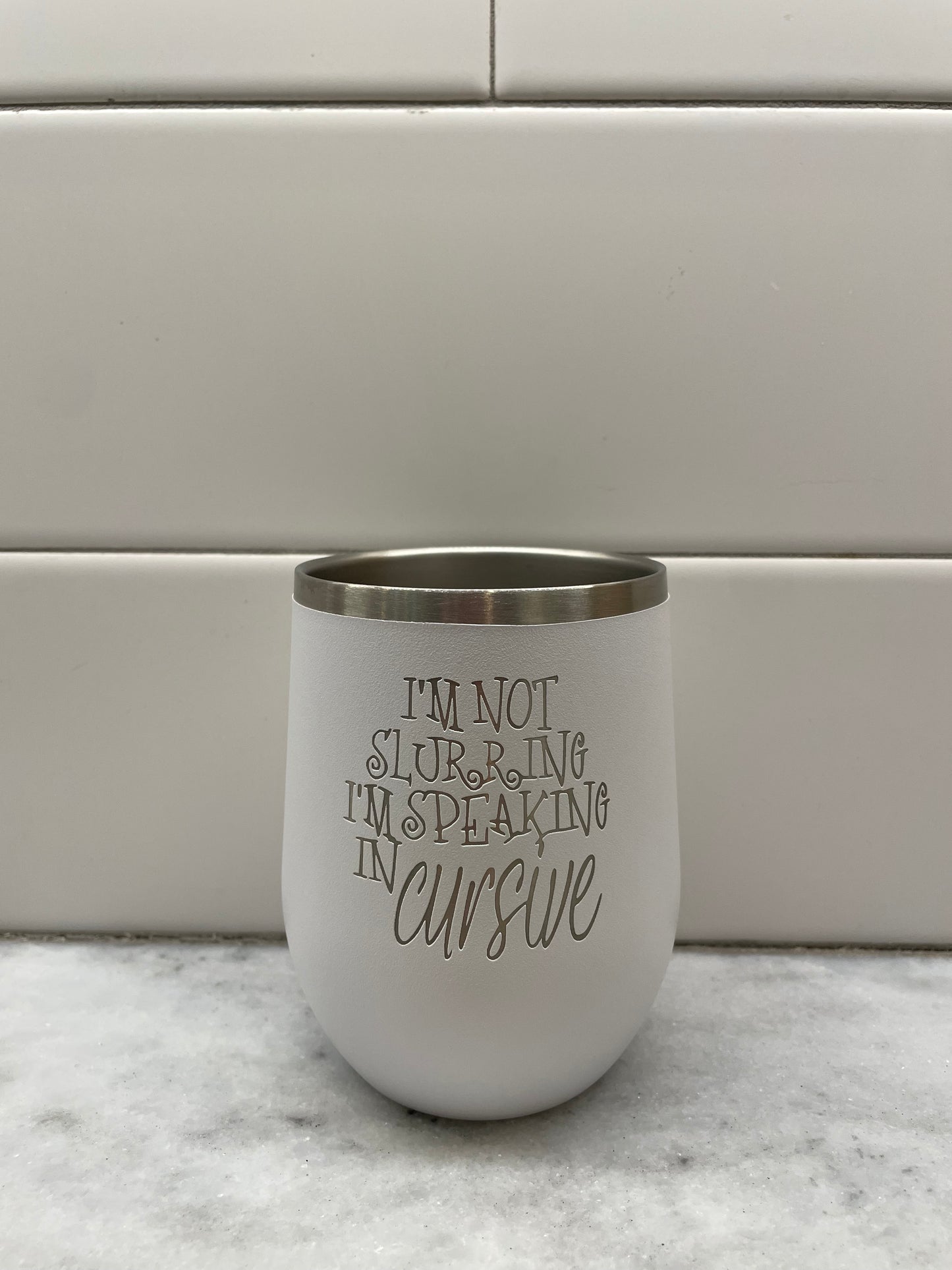 Speaking Cursive 12oz