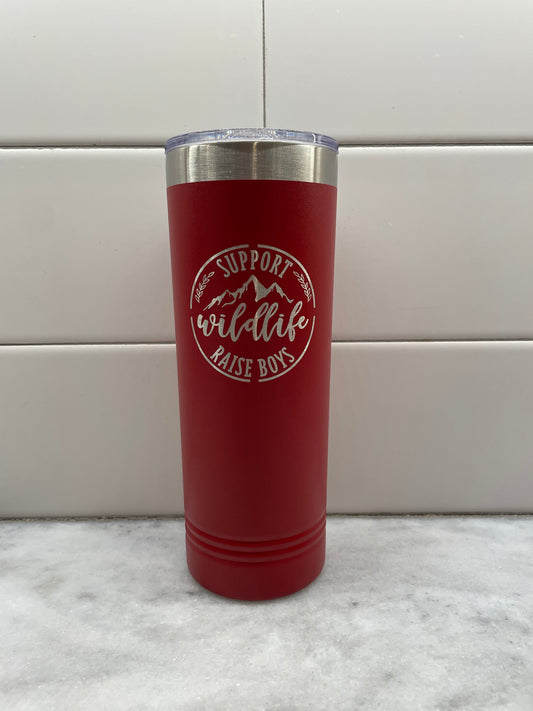 Support Wildlife Raise Boys 22oz